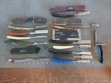 Vintage straight razors lot