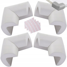 8 Paraspigoli In Silicone Per Bambini - Protezione Angoli Tavoli E Mobili, Kit Sicurezza Casa - Foto 3