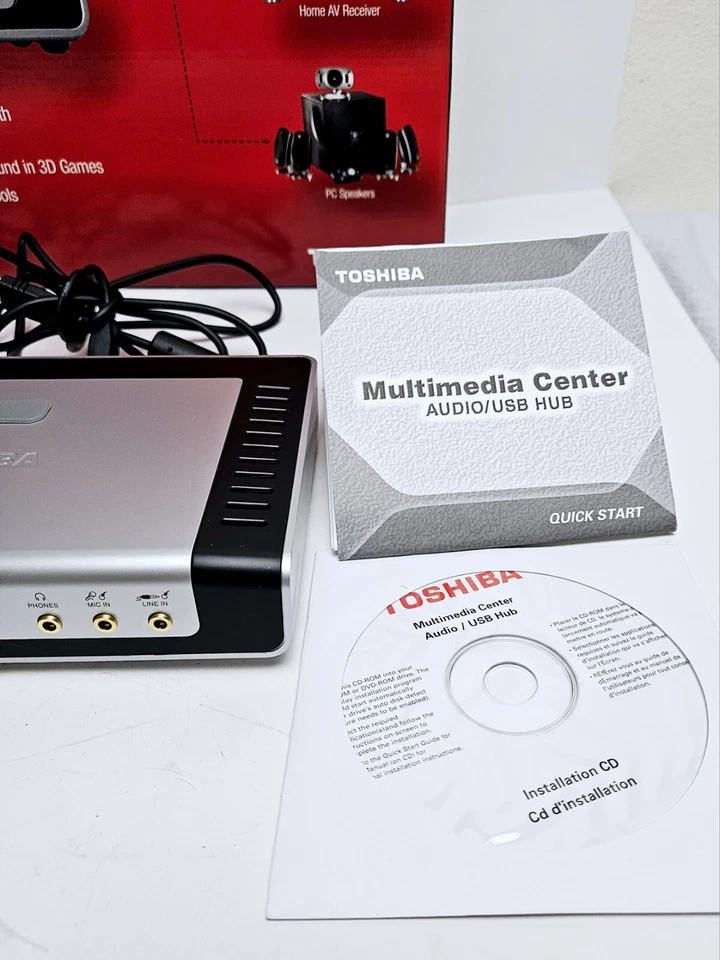 Toshiba Multimedia Center USB 2.0 (PA3390U1MPM)  - Image 2 of 4