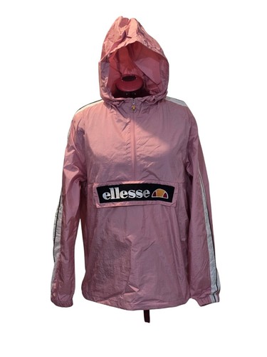 ELLESSE Pink parka WINDBREAKER light Jacket ** size XL / UK 14 / EU 42 (EUC) W@W - Picture 7 of 10