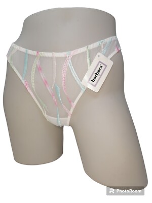 BARBARA - STRING FARBE WEISS REF 100631 GRÖSSE FR38 EUR36