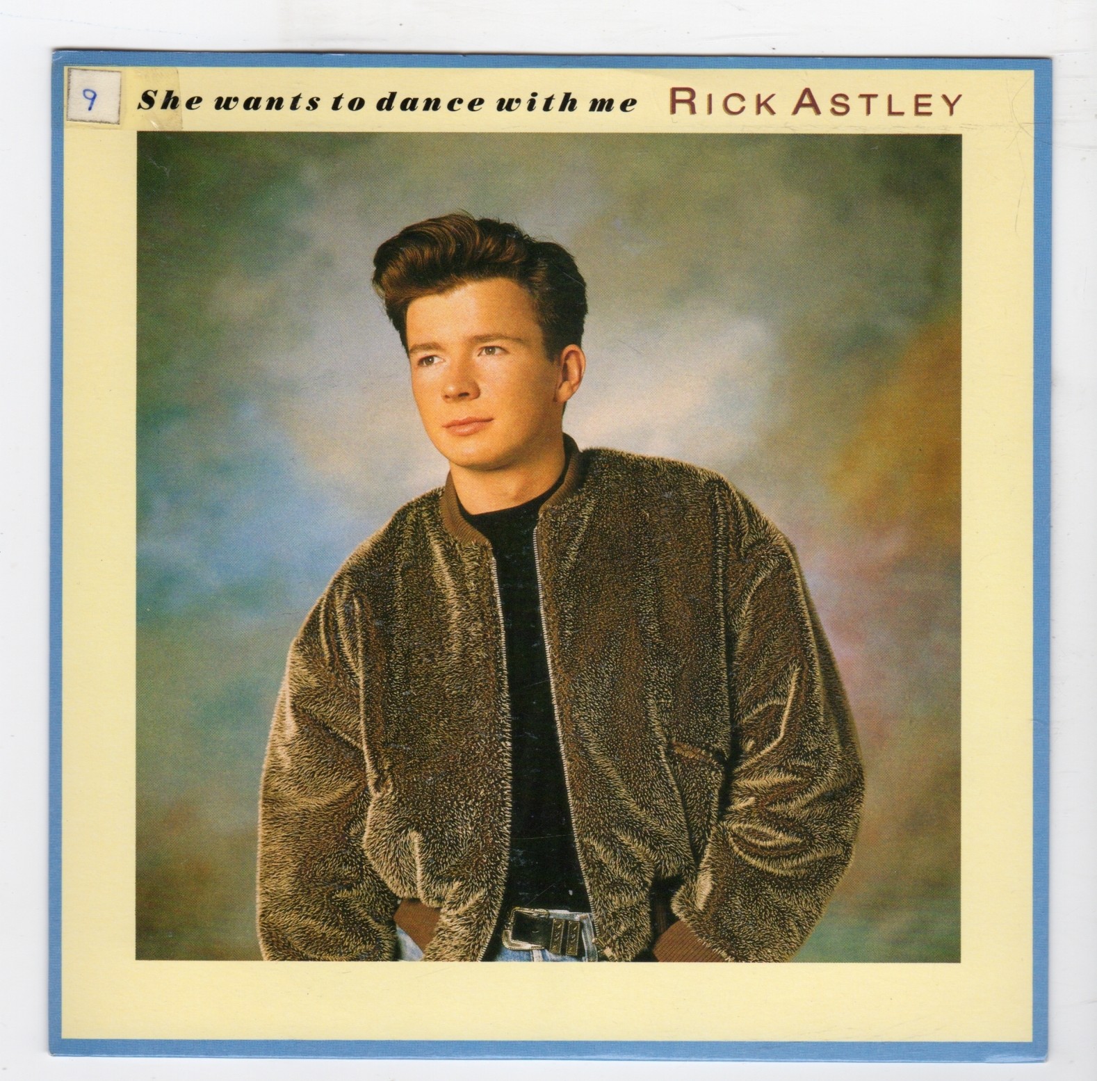(R37) Rick Astley, She Wants To Dance With Me - 1988 - 7 inch vinyl