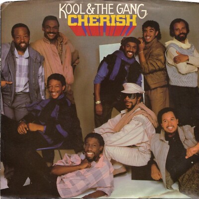 Kool & The Gang   Cherish 1985 De-Lite R&B Soul VG+