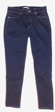 Women's Bandolino blu dark indigo Harper straight leg blue jeans 14M