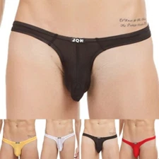 New Men's Low-rise Bulge Pouch Thong T-back G-string Bikini Underwear Underpants