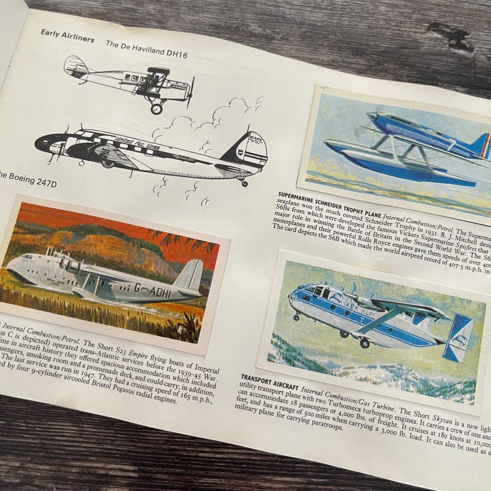 Brooke Bond Transport Through The Ages Tea Cards Album Complete - Image 3 of 4