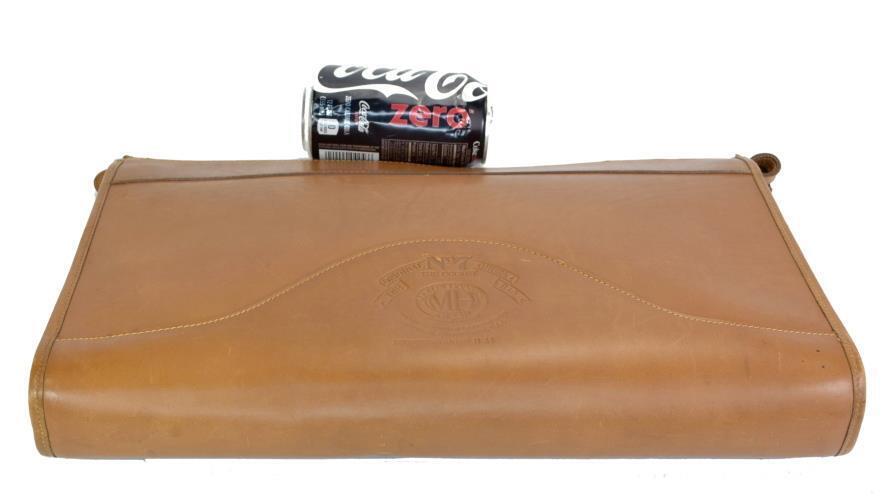 Vintage Ghurka Marley Hodgson #7 DOCKET Saddle Leather Vintage Ghurka Marley Hodgson #7 DOCKET Saddle Leather