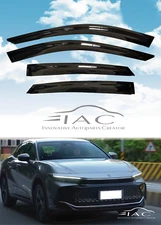 For Toyota Crown 2023-on Window Visor Vent Sun Shade Rain Guard Door Visor