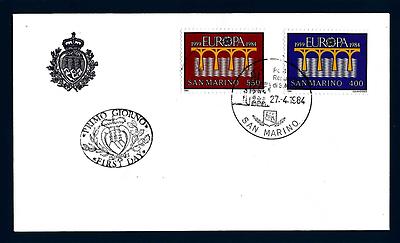 SAN MARINO - 1984 - United Europe and 25th Anniversary C.E.P.T.