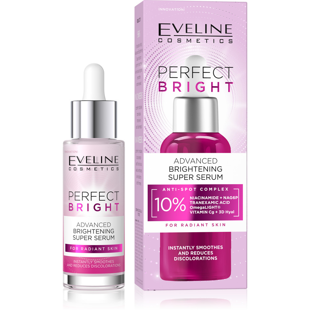 Eveline Perfect Bright Advanced Brightening Super Serum Skin Discolorations 30ml