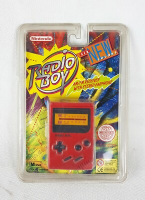 希少　RADIO BOY Nintendo　クリアケース FM/AMラジオ Retro Nintendo RADIO BOY GameBoy AM/FM Receiver w Stereo Earphone