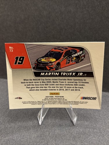 2020 Panini Prizm NASCAR #73 Martin Truex Jr - Picture 2 of 2