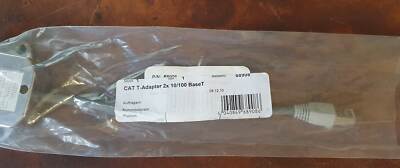 CAT T-Adapter 2x 10/100 Base T, nur ausgepackt nie genutzt, wie Neu!