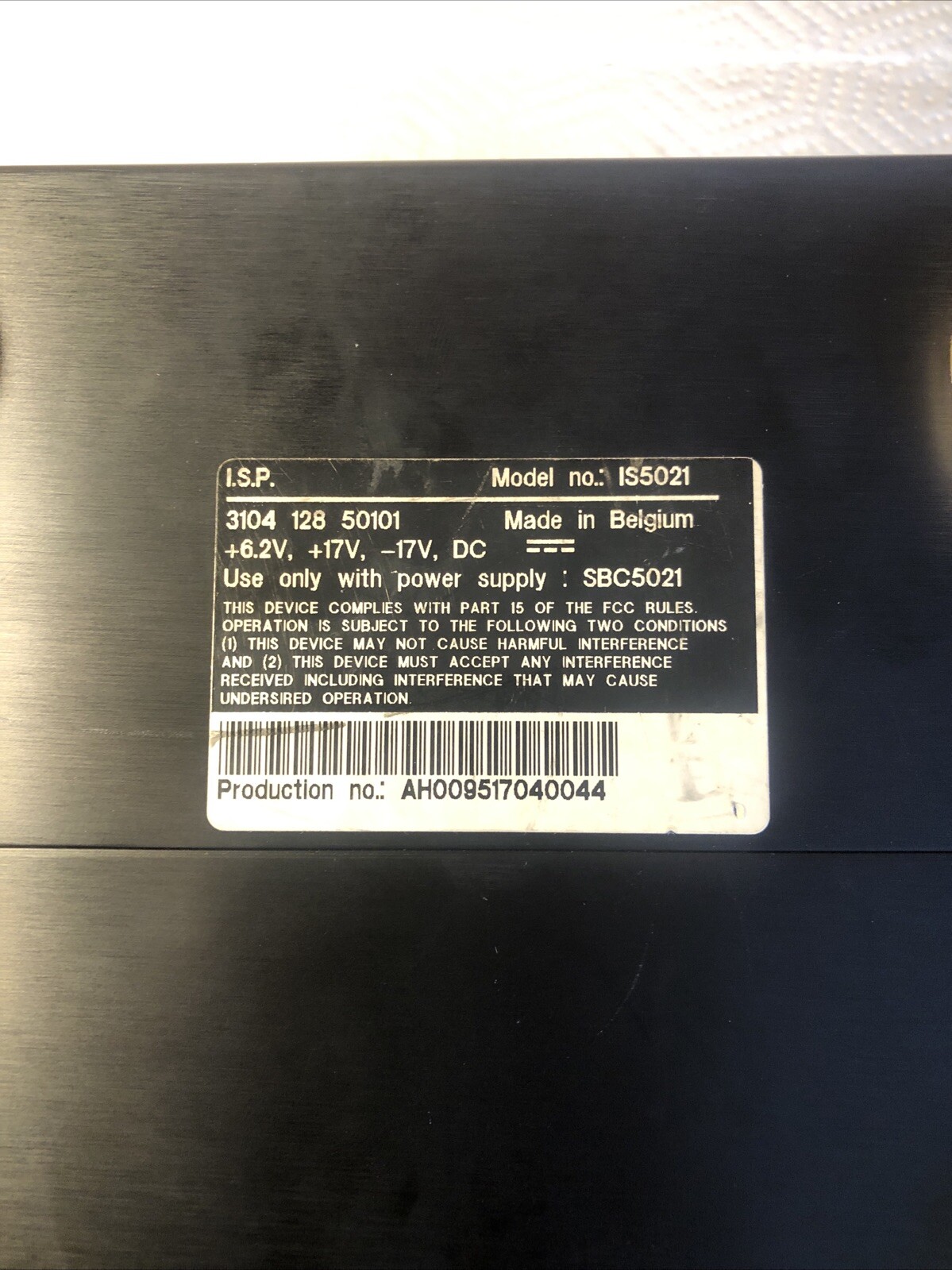 Philips Sound Enhancer Digital Sound Processor  IS5021 ISP Vinyl Tool Compressor