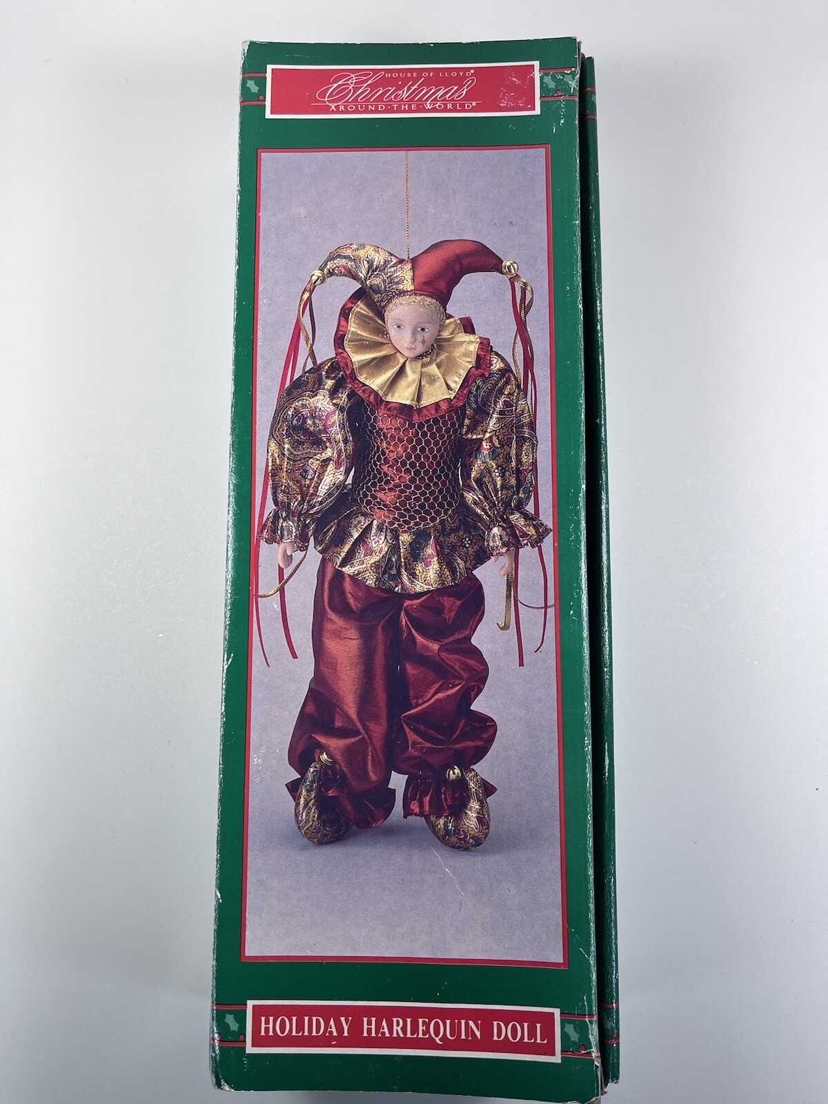 House of Lloyd Harlequin Doll Christmas Around the World 14