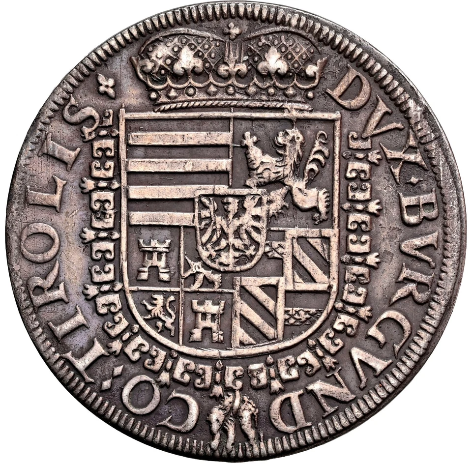 Austria (1564-95) - Taler - Dav-8097 Hall NGC XF Detalles - ¡Fabuloso tono y detalle! Foto 2 de 4