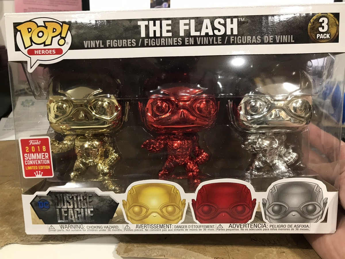 SDCC 2018 EXCLUSIVE FUNKO POP DC HEROES JUSTICE LEAGUE 