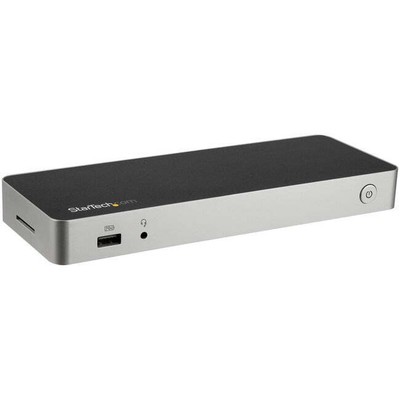 StarTech.com USB C Dock - 4K Dual Monitor HDMI & DisplayPort USB Type-C Docking 
