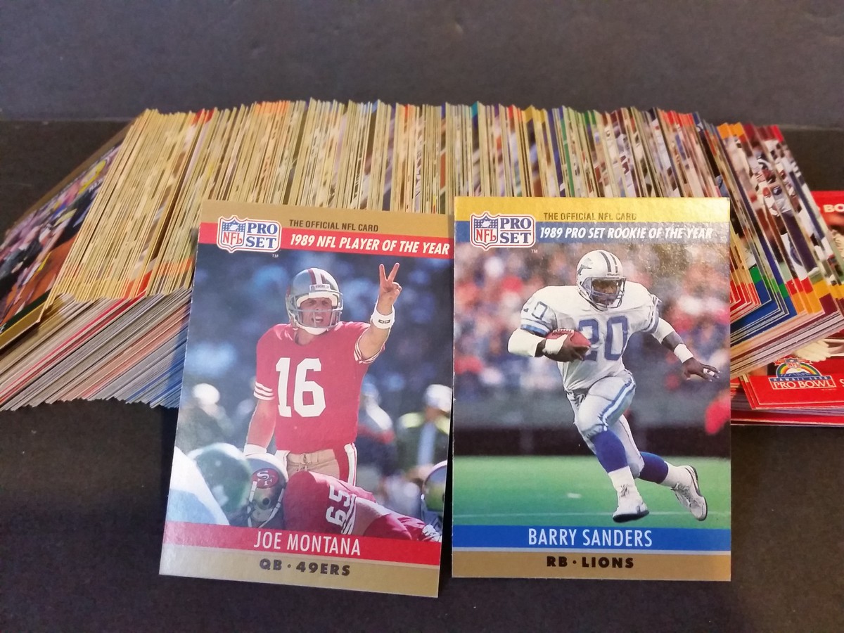 1990 NFL Pro Set Series 1 Complete Set #1-378 - NFL | eBay