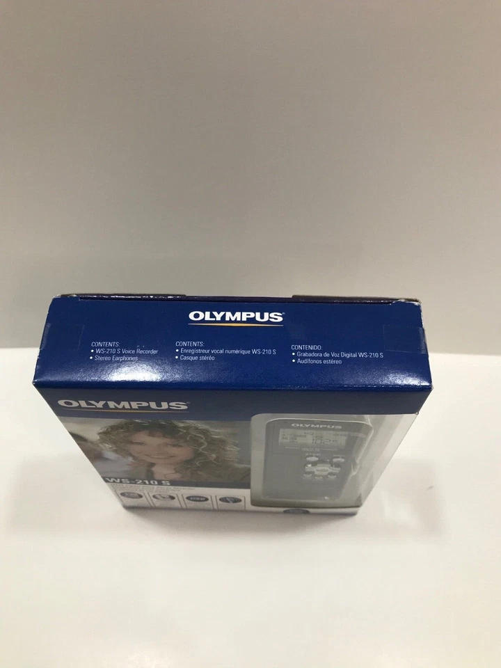 Olynpus WS-210S 512 MB-138.5 Hours Portable Handheld Digital Recorder - Image 2 of 3