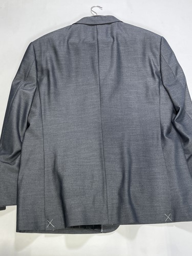 Mens Renoir Gray Classic Fit Two Button Suit Size 44S NEW - Picture 6 of 6