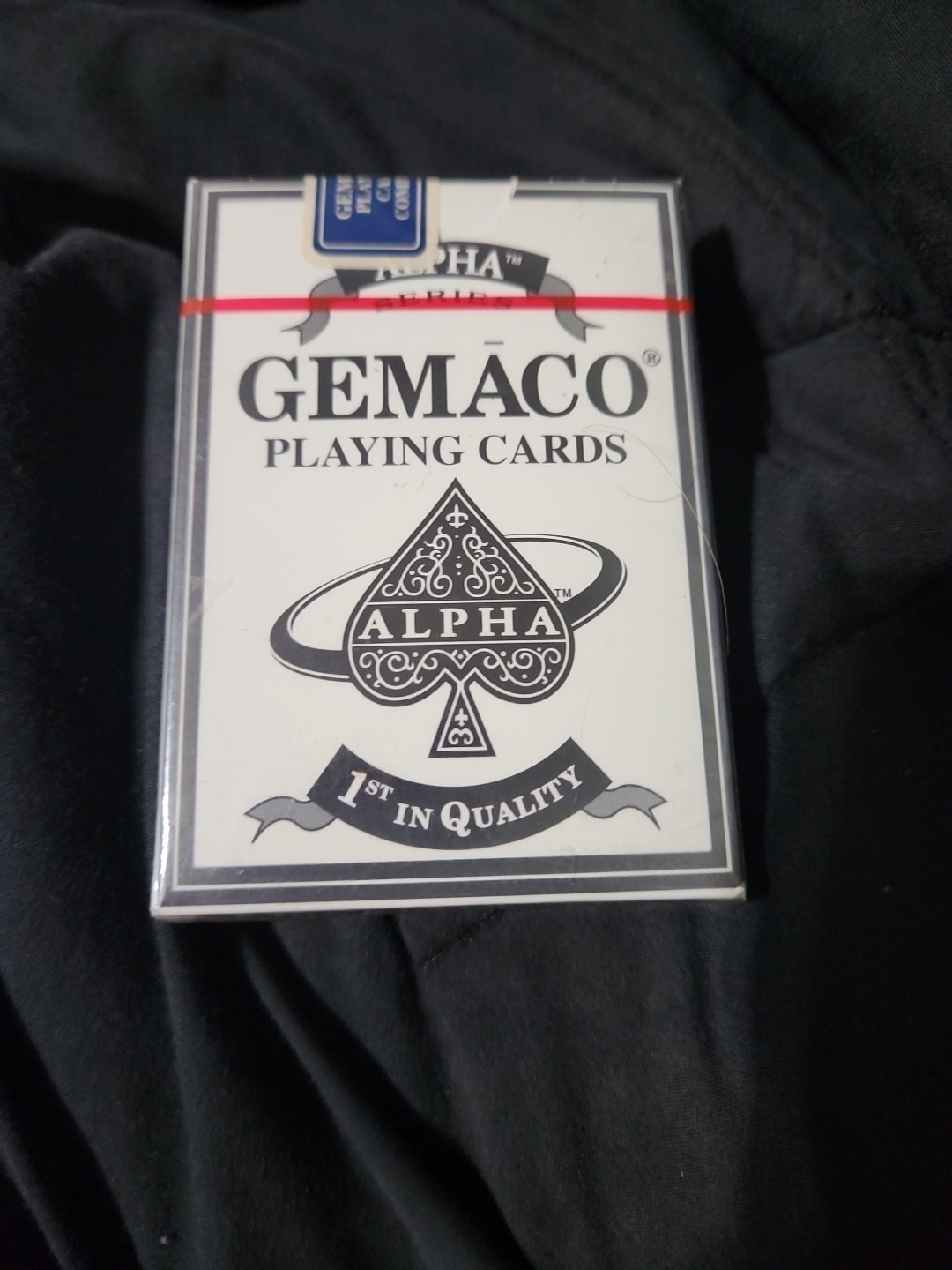 Vintage GEMACO Alpha Series SEALED Deck Playing Cards