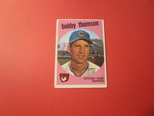 1959   TOPPS#429   BOBBY THOMSON  CUBS       EX+/EXMT