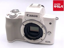 CANON EOS Kiss M 24.1MP Mirrorless Digital Camera Body WHITE -Near Mint- `9410