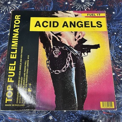 Acid Angels Speed Speed Ecstasy 12'' Vinyl Fuel 1T Electronic Black Card Sleeve