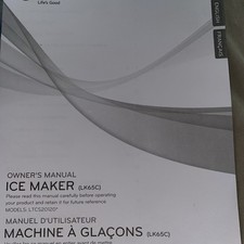LG Ice Maker Assembly Model LK65C