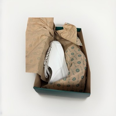 paul green BIXBY Sneaker WHITE LEATHER designer 4790A 015AS US 6.5 BRAND NEW S2