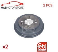 BRAKE DRUM PAIR SET REAR FEBI BILSTEIN 198440 2PCS FOR KIA PICANTO II