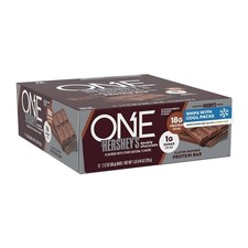 ONE Protein Bars, NEW 's Double Chocolate, Gluten Free with 18g Protein and 3...