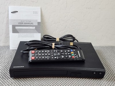 Samsung Smart Blu-Ray & DVD Player WiFi Streaming BD-JM57C w/ Remote HDMI Tested