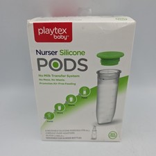 Playtex Baby Nurser 6 Reusable Silicone PODS, Breastmilk Storage/Transfer System
