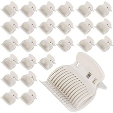  24 Hot Roller Clips for Hair Curler Claw Clip Replacement Hair Section 