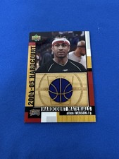 2004 Upper Deck Hardcourt Combo Player's Materials Allen Iverson #HCM-AI 76ers