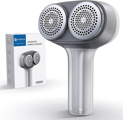 Fabric Shaver, Sweater Depiller & Pilling Remover | Dual-Head Design for 2X Fast