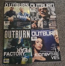 OUTBURN Magazine Lot 4 Luke Slater Fear Factory Orbital Ohgr Industrial Music