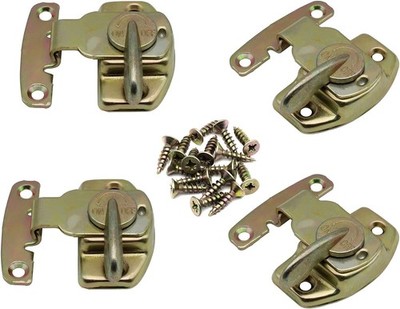 4 Pack Dining Table Lock Heavy Duty Align-N-Lock 4PACK, Color zinc 