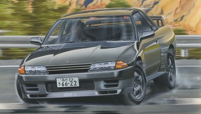 Fujimi Model 1/24 Pass Series No.15 Nissan R32 Skyline GT-R Pass-15