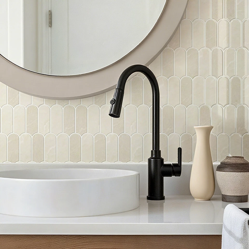 10PCS Peel &Stick Kitchen Backsplash Tiles 12"x12" Self-Adhesive Wall Tile - Image 4 of 4