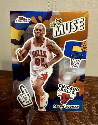Topps Finest 25-26 Dennis Rodman Bulls Muse #18 - NEW