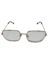 Claire CLA 20-07 Eyeglasses Frames Gold Metal Square 54-18-140 Tortoise Arms