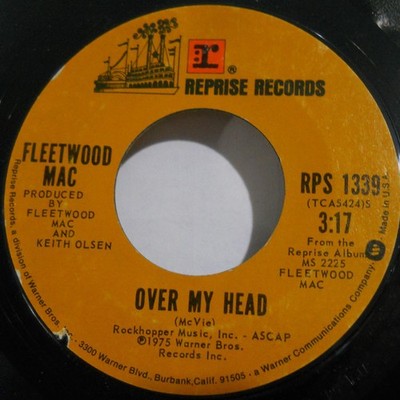 Fleetwood Mac - Over My Head / I'm So Afraid (7'') (Very Good Plus (VG+)) - 39784