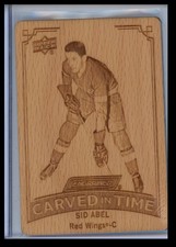 2023-24 Upper Deck Engrained Carved in Time Sid Abel #CT-16