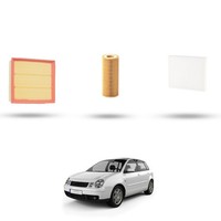 Hoffcar Set Service - 3 Filter Kompatibel Mit VW Polo IV (9N) 1.2 44Kw Von 20