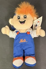 NY Mets - Twins Enterprise - Orange Haired Boy Plush - NWT!!!