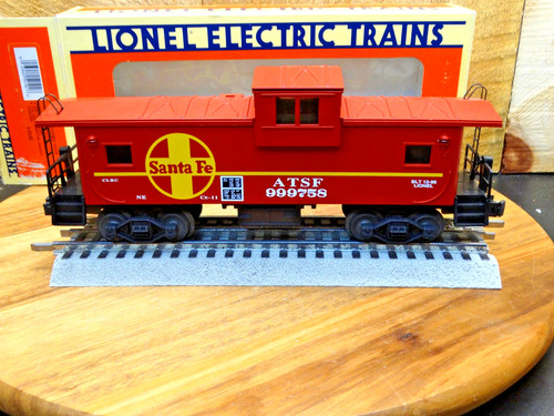 Caboose Lionel calibre O Santa Fe ATSF 99758 iluminado visión ancha 6-52102 | Condition: Used