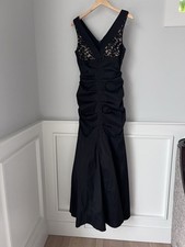 Escape Formal Black Maxi Mermaid Dress Size 8.